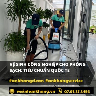 Vệ sinh công nghiệp cho phòng sạch: Tiêu chuẩn quốc tế Vệ sinh công nghiệp cho phòng sạch: Tiêu chuẩn quốc tế